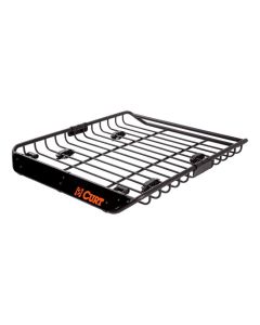 44" x 35" Black Steel Roof Rack Cargo Carrier 