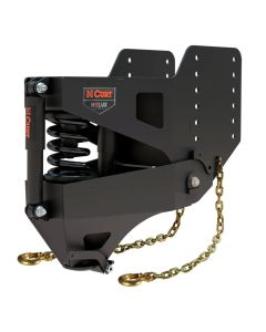 Helux Coil-Spring Gooseneck Pin Box, 3,900 lbs. Pin Weight, 20,000 lbs. Capacity
