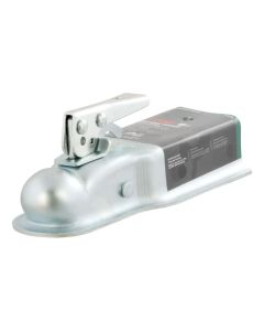 2" Straight-Tongue Coupler with Posi-Lock (3" Channel, 3,500 lbs, Zinc)
