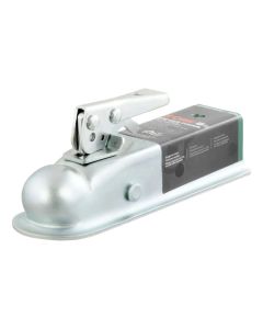 2" Straight-Tongue Coupler with Posi-Lock (2" Channel, 3,500 lbs, Zinc)