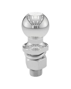2" Trailer Ball (1" x 2-1/8" Shank, 6,000 lbs., Chrome)