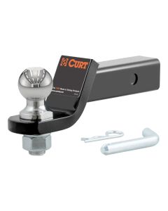 Loaded Ball Mount with 2" Ball, Imported (2" Shank, 7,500 lbs., 2" Drop)