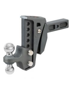 Rebellion XD Adjustable Cushion Hitch (2" Shank, 2", 2-5/16" Balls, 15K)