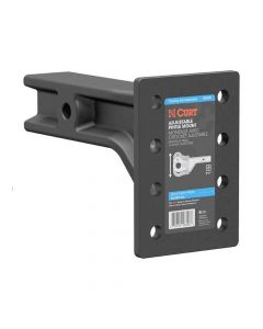 Curt Adjustable Pintle Mount (2-1/2" Shank, 20,000 lbs., 7-1/4" High, 10-3/4" Long)