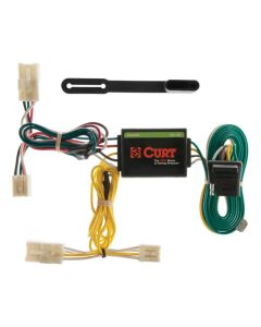 Custom Trailer Hitch Wiring Harness, 4-Way Flat Output, fits 2001-2005 Toyota RAV4