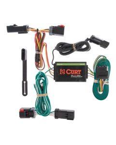 Custom Wiring Harness, 4-Way Flat Output, 2004-2008 Chrysler Pacifica