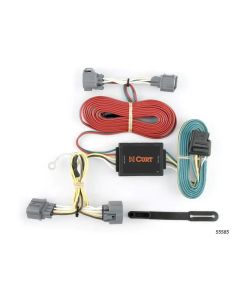 Custom Trailer Hitch Wiring Harness, 4-Way Flat Output, fits 2006-2014 Honda Ridgeline