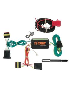 Custom Trailer Hitch Wiring Harness, 4-Way Flat Output fits 2012-2019  Fiat 500