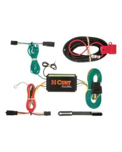 Custom Trailer Hitch Wiring Harness, 4-Way Flat Output, fits Select 2013-16 Chevrolet Malibu