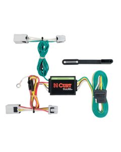 Custom Trailer Hitch Wiring Harness, 4-Way Flat Output, Fis 2014-2019 Nissan Versa Note
