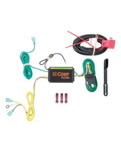 Custom Trailer Hitch Wiring Harness, 4-Way Flat Output, fits 2015-19 Lincoln MKC