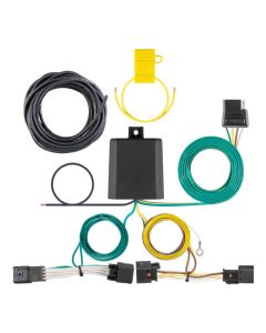 Custom Wiring Harness, 4-Way Flat, Fits 2012-16 Chevrolet Sonic with Tow Package