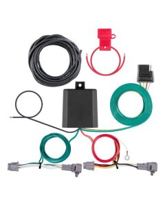 Custom Vehicle to Hitch Wiring Harness, 4-Way Flat Output, fits Select Subaru WRX