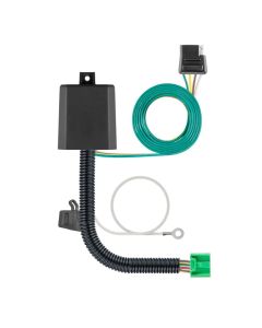 Custom Trailer Hitch Wiring Harness, 4-Way Flat Output, Fits Select Honda Pilot