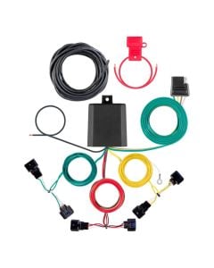 Custom Trailer Hitch Wiring Harness, 4-Way Flat Output, fits Select Hyundai Tucson