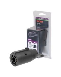 Electrical Adapter (7-Way RV Blade Vehicle to 4-Flat Trailer, Packaged) 