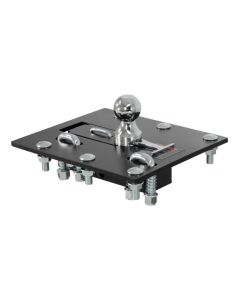 FOLDING BALL GOOSENECK HITCH ASSEMBLY