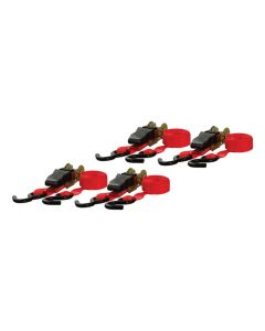16' RED CARGO STRAPS 4-PACK