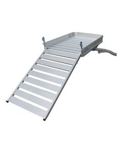 Erickson Aluminum Cargo Carrier with Ramp - 400 lbs. Capacity