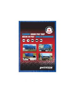 8 ft. x 10 ft. Economy Grade Poly Tarp