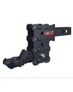 GEN-Y HITCH Phantom X, 3 Position Receiver (2" Shank) 7,000 lbs Towing Capacity, 4.5 Inch Drop