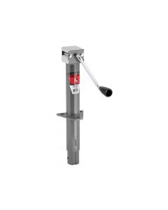 Bulldog Round Trailer Jack, A-Frame, 2,000 lbs. Lift Capacity, Side Wind, Bolt-On, 13 in. Travel