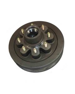 Trailer Hub And Drum, 8 On 6-1/2" Bolt Circle, 3,500 lb. Capacity For 1-3/4" To 1-1/4" Tapered Spindle