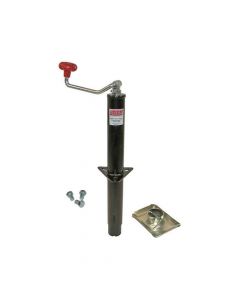 A-Frame Trailer Jack with Foot and Mounting Hardware - Top Wind