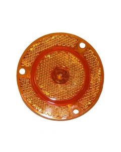 2 Inch Amber Clearance/Marker Light with Integral Reflex 