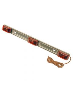 Sealed Identification Light Bar - Red