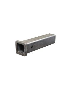 Rigid Hitch 2" I.D. x 12" Length Receiver Tube with Forged Collar, Made in USA (P-1225F)