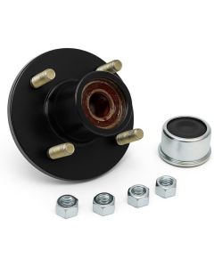 Pre Greased & PREPACKED 4-BOLT TRAILER HUB KIT -1-1/16