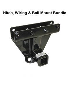 Rigid Hitch (R3-0122) Class III 2 Inch Receiver Trailer Hitch Bundle - Includes Ball Mount and Custom Wiring Harness fits 2006-2010 Jeep Commander - Made In USA