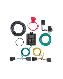 T-Connector - Custom Wiring, 4-Flat fits Select Town and Country, Durango, Grand Caravan, Patriot (No PHEV Models)
