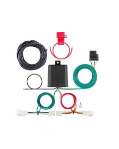 Curt Custom Wiring Harness, 4-Way Flat Output fits Select Mitsubishi Outlander PHEV and Toyota RAV4 (Replaced RE-67434)