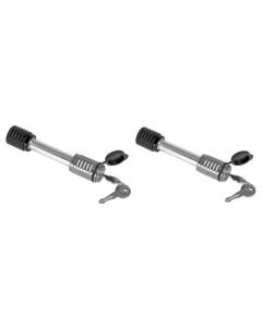 Keyed Alike Barbell Style 5/8 Inch Hitch Pin Lock - 2 Pack