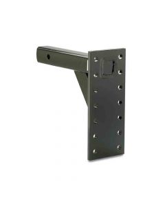 Rigid Hitch Pintle Mount Plate (RPM-12) 15,000 lbs. Capacity, 2" Solid Shank, 12 Inch Plate - Made in USA