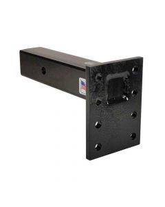 Rigid Hitch Pintle Mounting Plate (RPM-825-S)  18,000 lbs. Capacity for 2-1/2 Inch Receivers - Solid Shank, 7" Plate - Made in USA