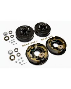 Self-Adjusting Electric Trailer Brake & Hub Drum Assembly Kit for 3,500 lb Axles