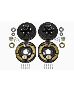Rigid Hitch 12" x 2" Self-Adjusting Electric Trailer Brake & Hub/Drum Kit for 5,200-6,000 lb Axles | 6 on 5.5" Bolt Pattern