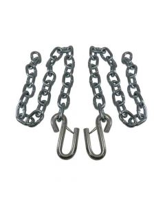 Trailer Safety Chains with Wire Latches - Class I - 2,000 lb. Capacity - 24"