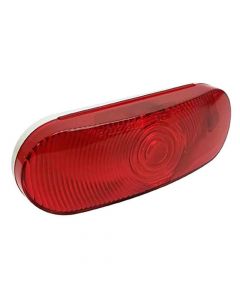 Trailer Tail Light - 6 Inch Oval - Red