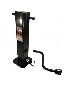 Ram TJD-15K-R Square Tube Drop Leg Jack with Crank Handle