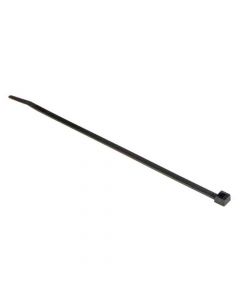 Cable Ties - Black Nylon - 14 Inch Long, 3/16 Inch Wide - 100-Pack