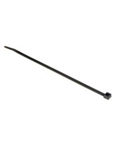 Cable Ties - Black Nylon - 11 Inch Long, 3/16 inch Wide - 25-Pack
