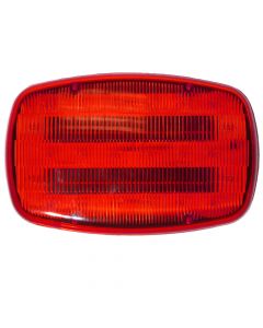 LED Battery-Operated Hazard Light w/Magnetic Mount, Red