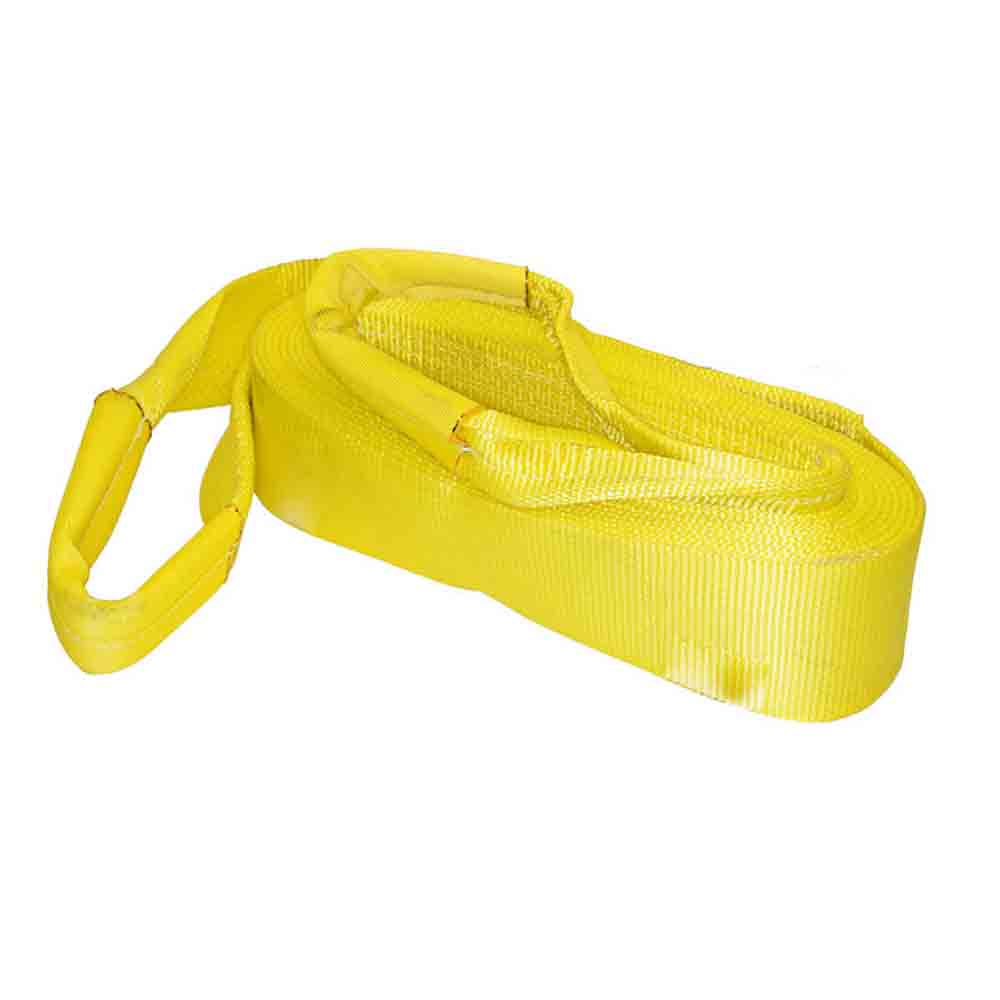 Heavy Duty Nylon Strap - 4 inch Wide x 30 feet Long - 35,000 lbs. Breaking Strength 