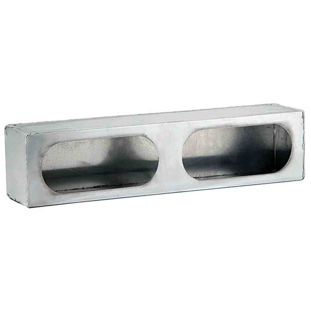 Stainless Steel Double Oval Tail Light Mounting Box