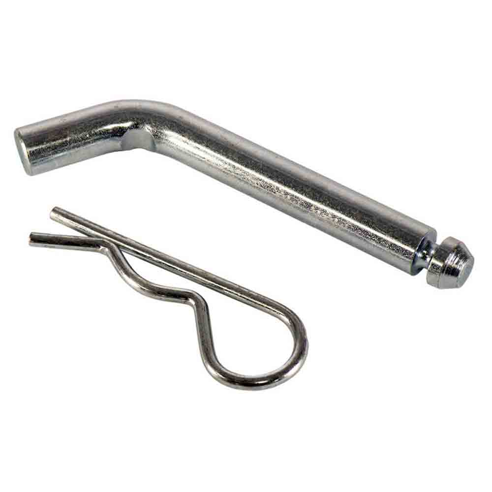 5/8 inch Extra Long Hitch Pin and Clip for 2-1/2 Inch Receivers