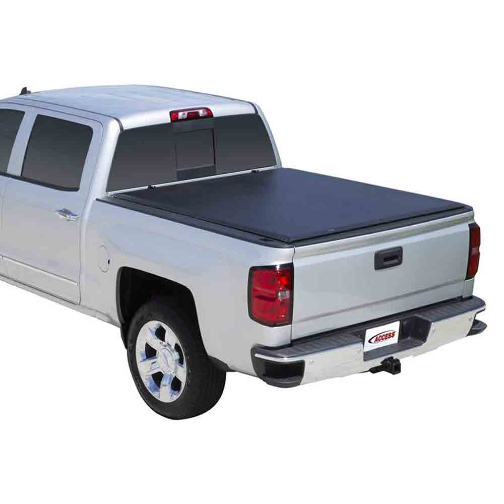 Lorado Roll-Up Tonneau Cover fits Select 2014-19 Chevrolet Silverado, GMC Sierra Models with 8 Ft Bed